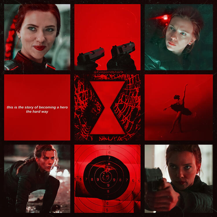 Black Widow Aesthetic